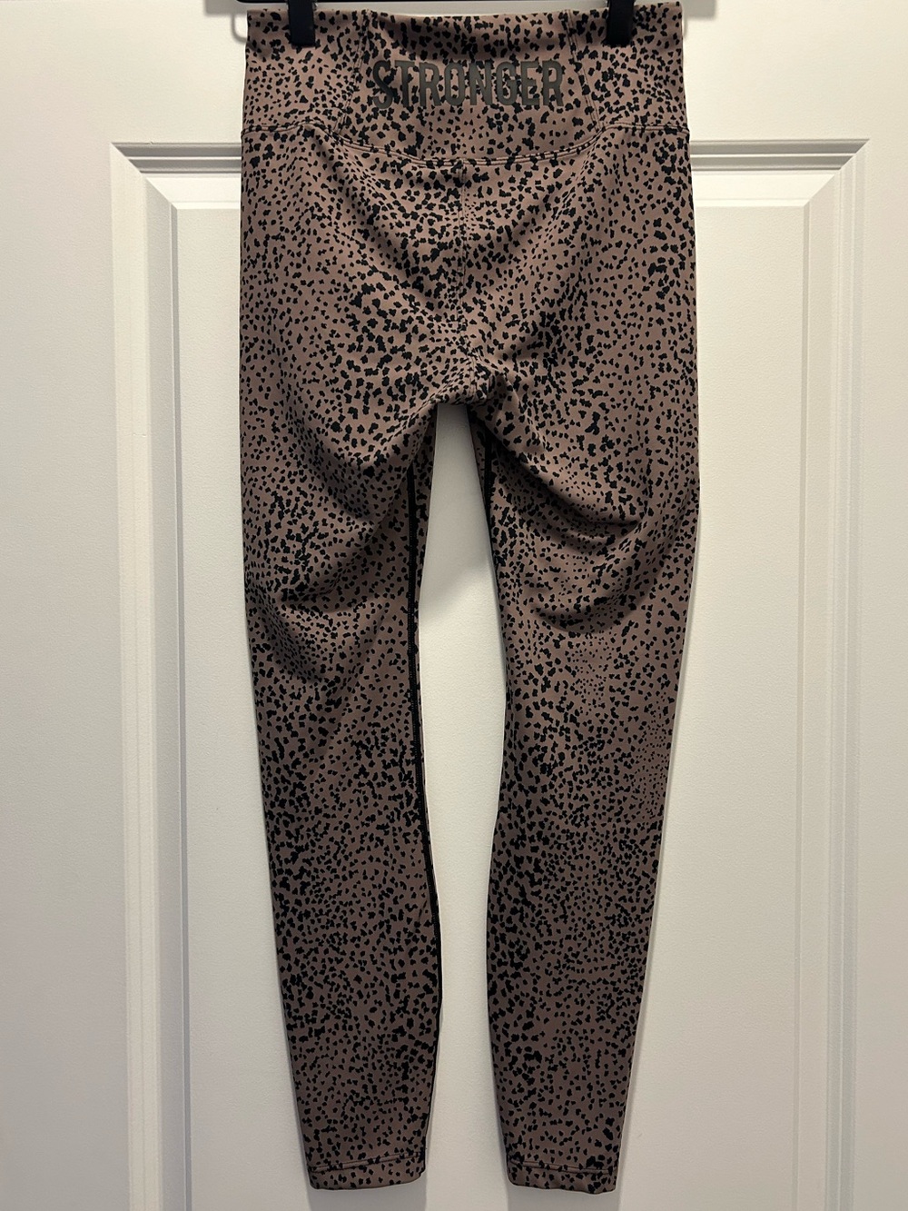 Stronger Athletic Leopard Print Leggings Sz Small